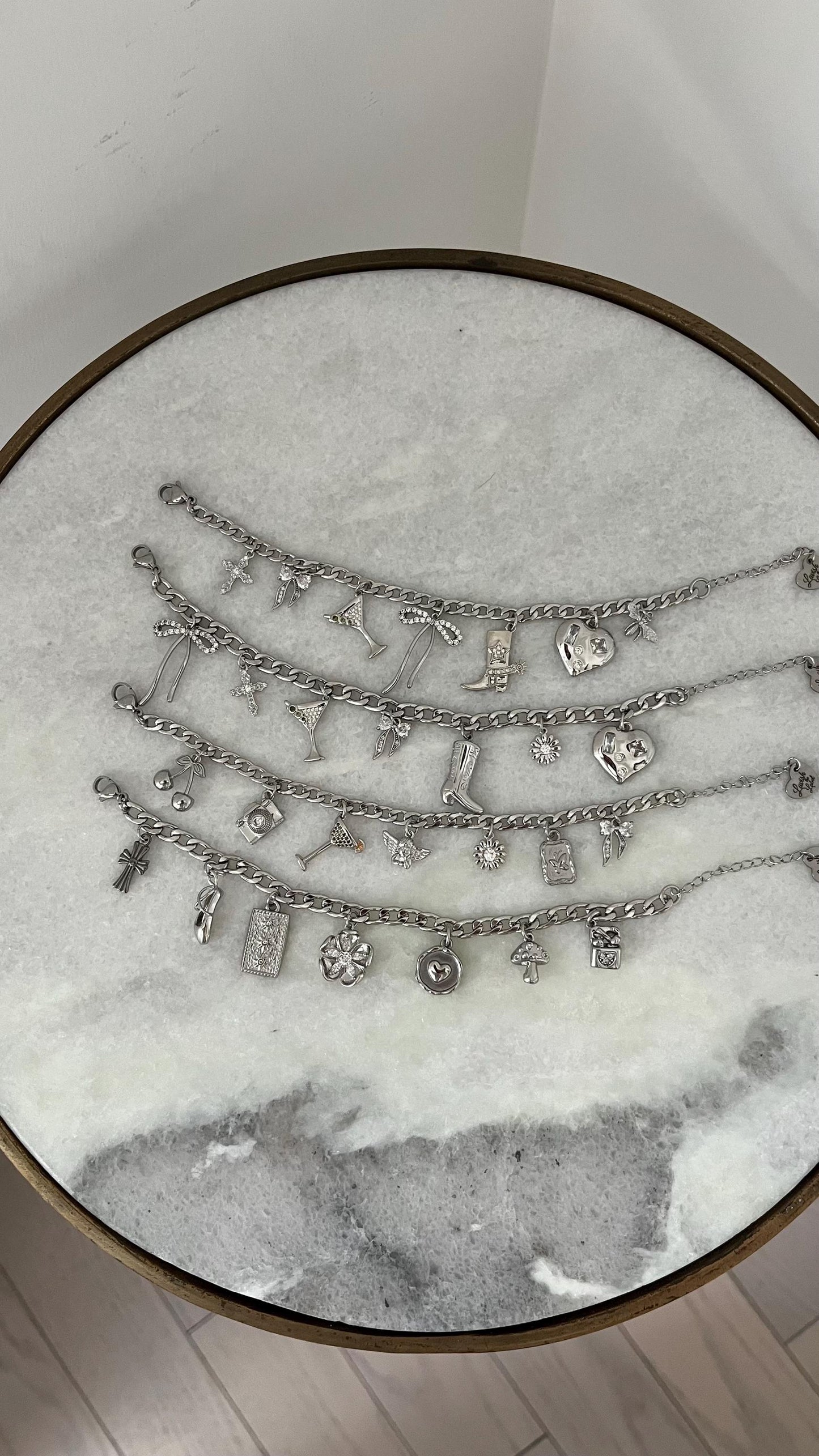Build Your Own Custom Charm Necklace / Bracelet