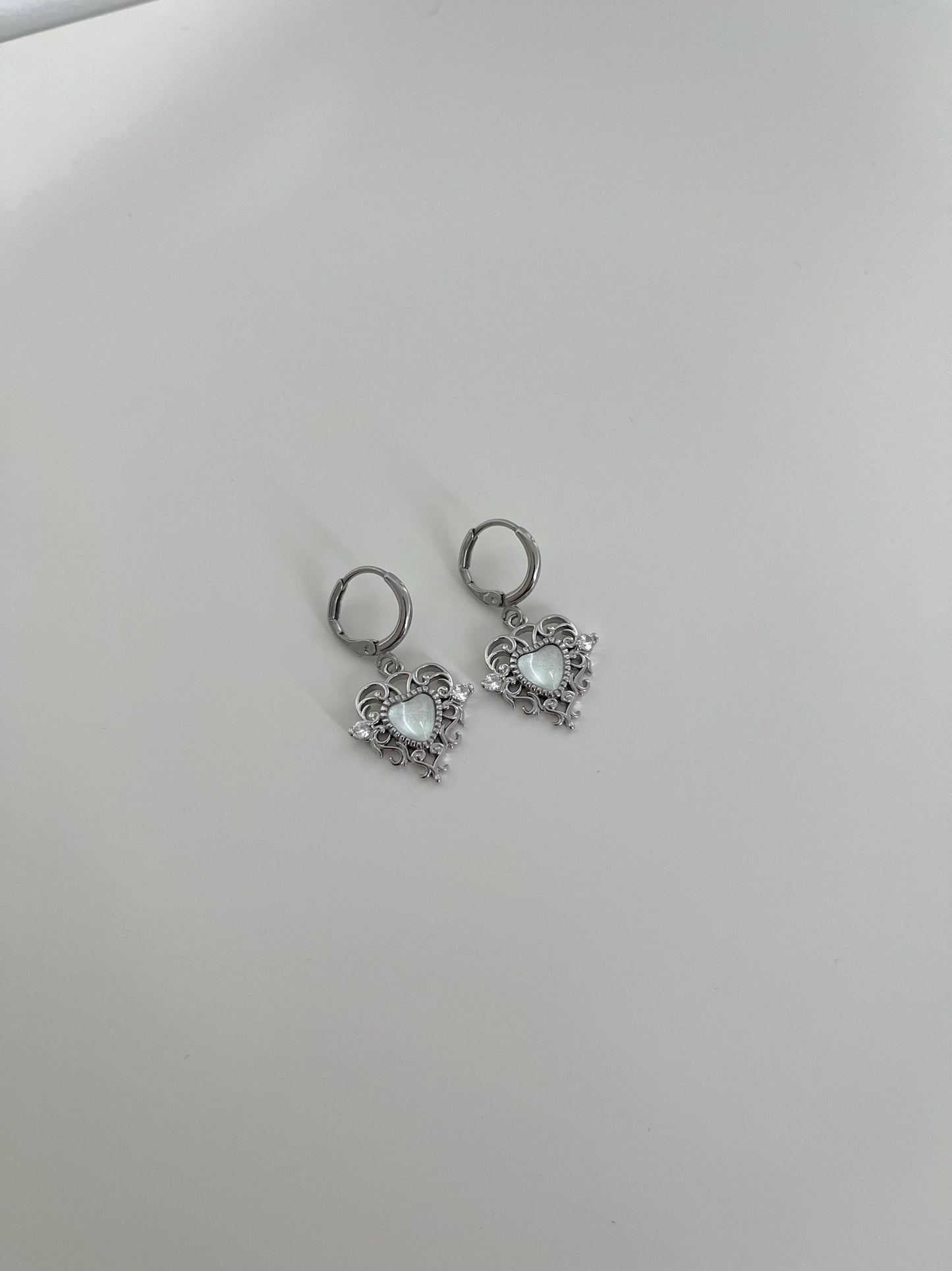 Princess Heart Earrings