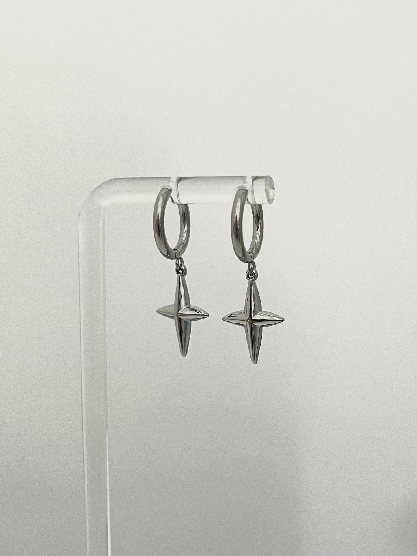 Four Point Star Earring