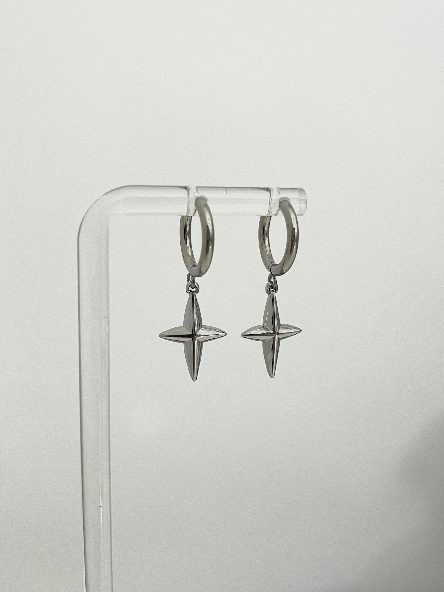 Four Point Star Earring
