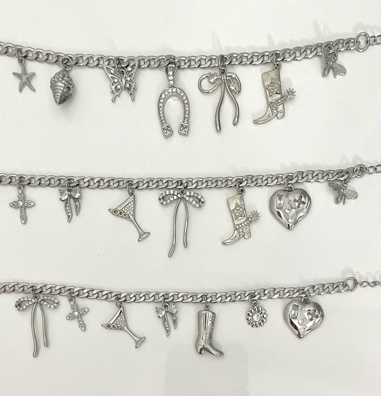 Build Your Own Custom Charm Necklace / Bracelet