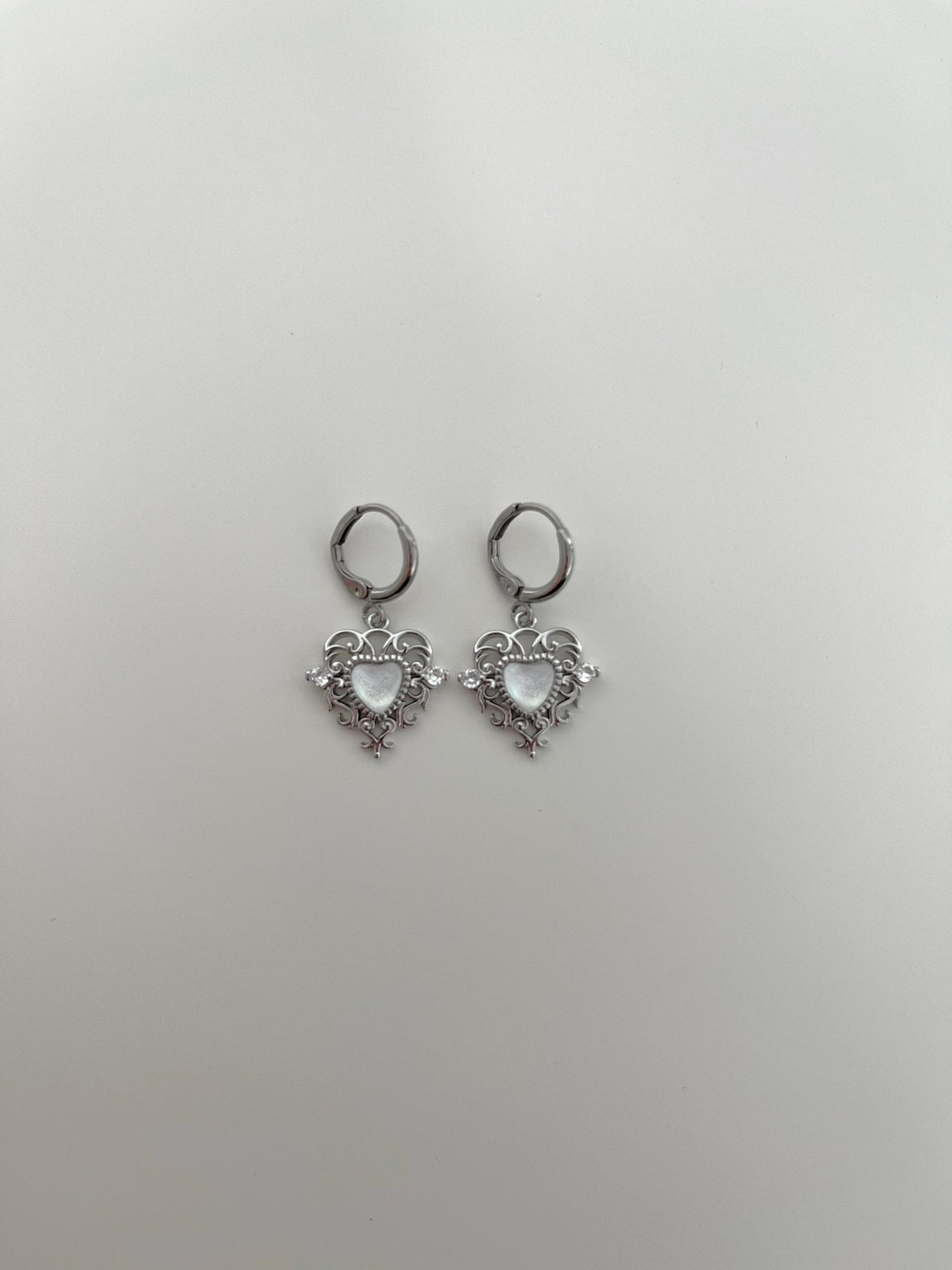 Princess Heart Earrings
