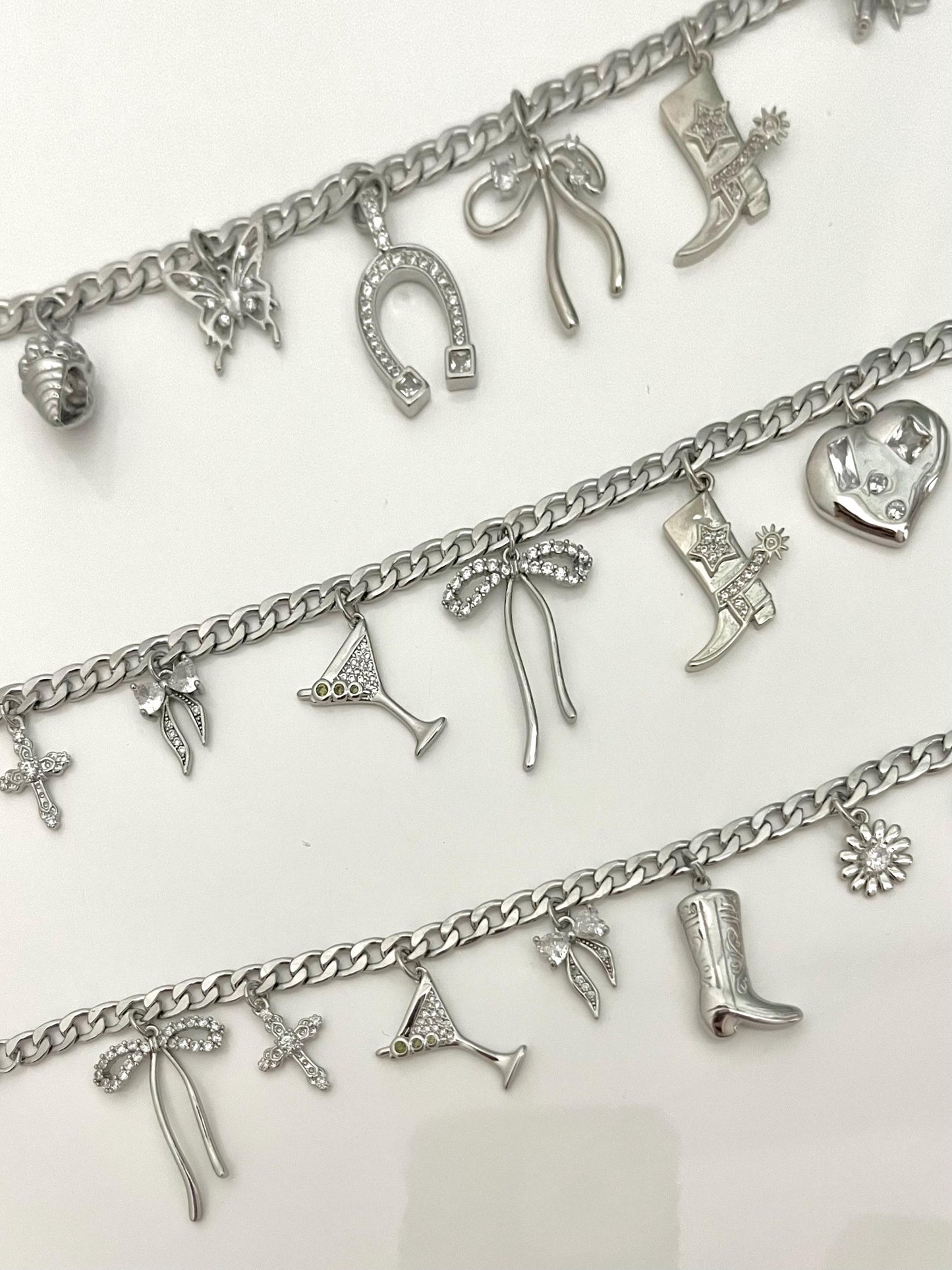Build Your Own Custom Charm Necklace / Bracelet