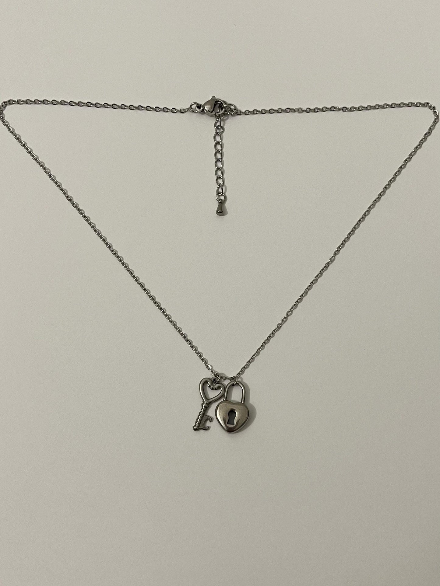 Lock and Key Necklace