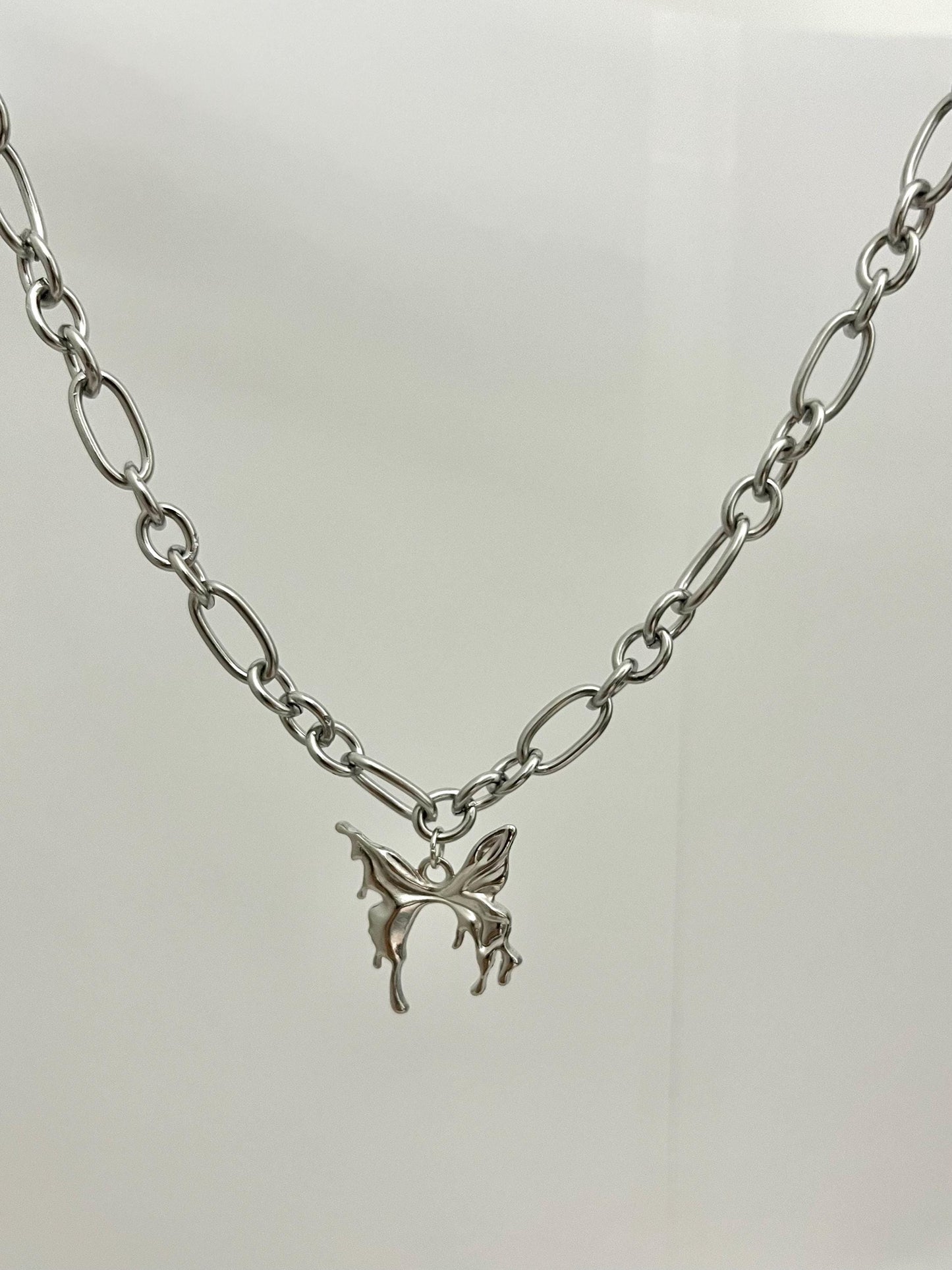 Chunky Butterfly Necklace