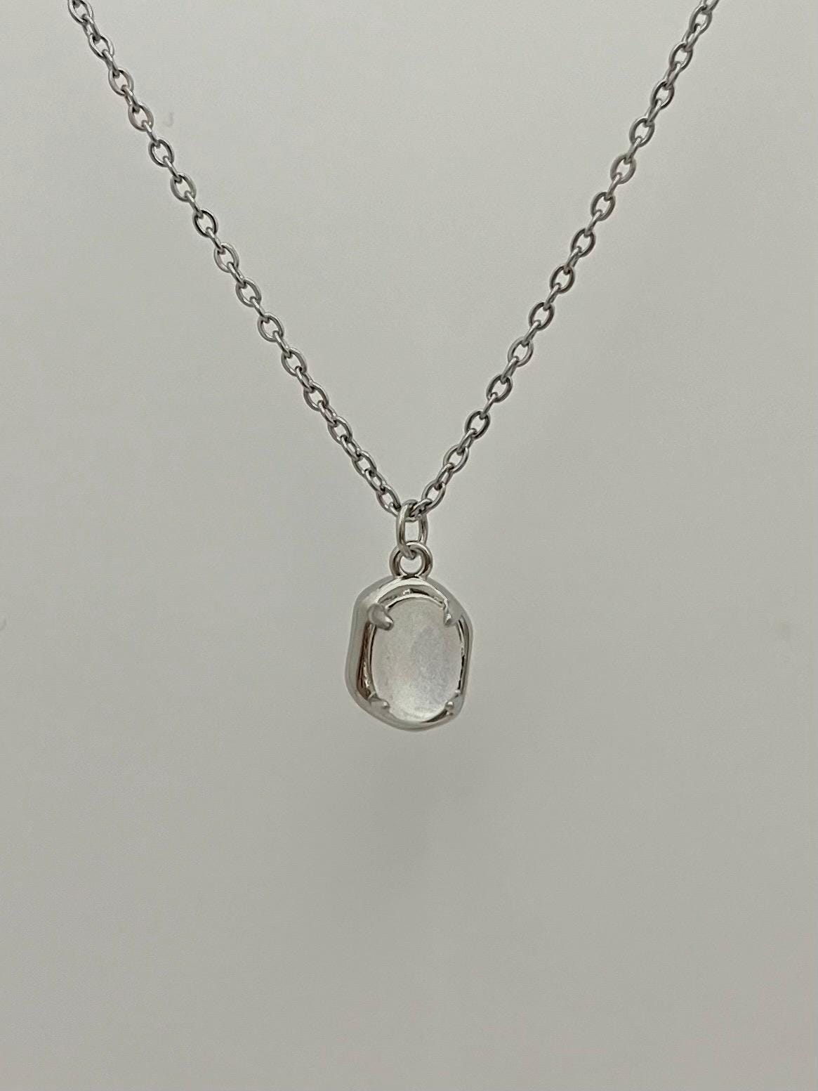 White Opal Necklace