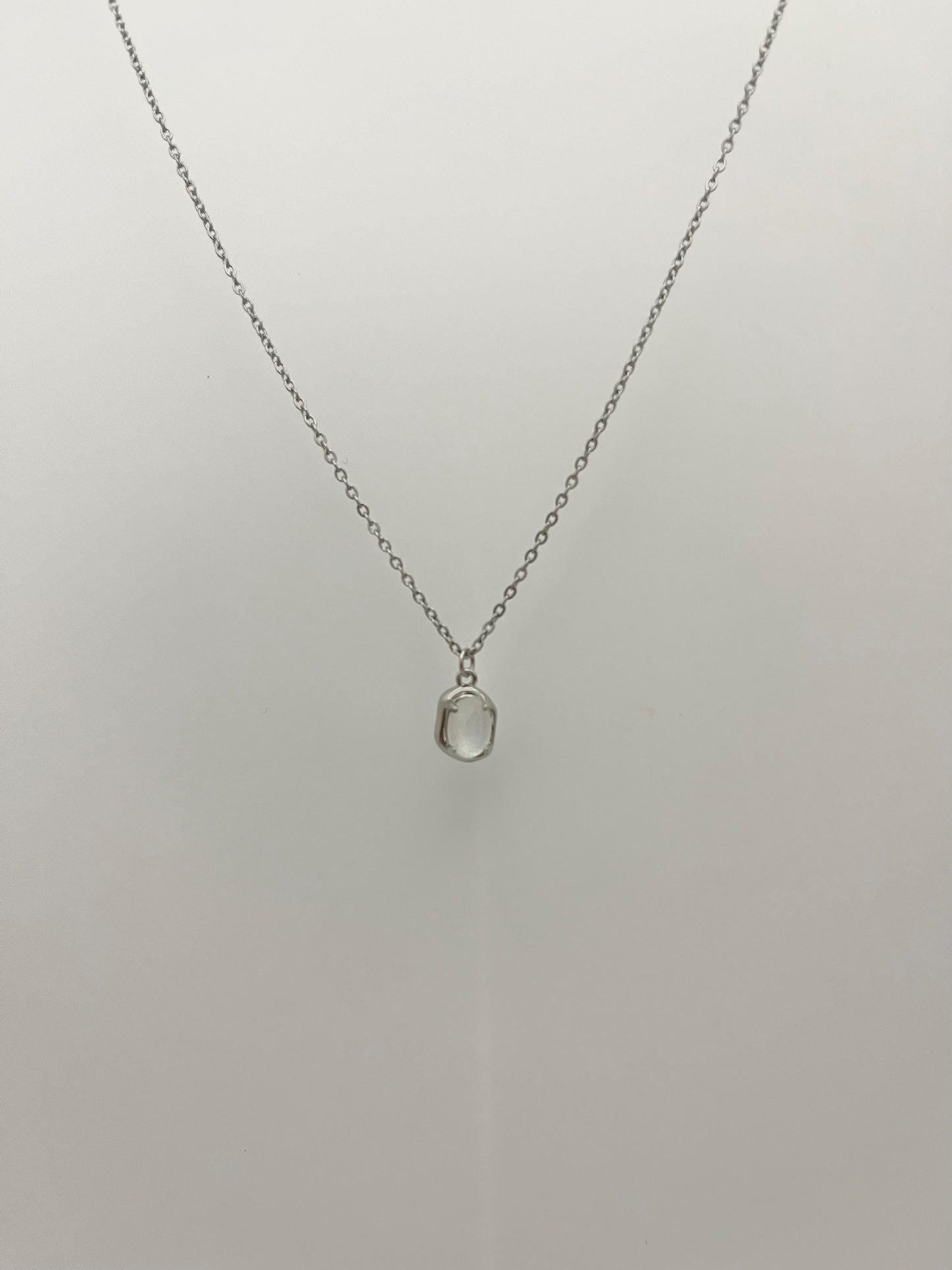 White Opal Necklace